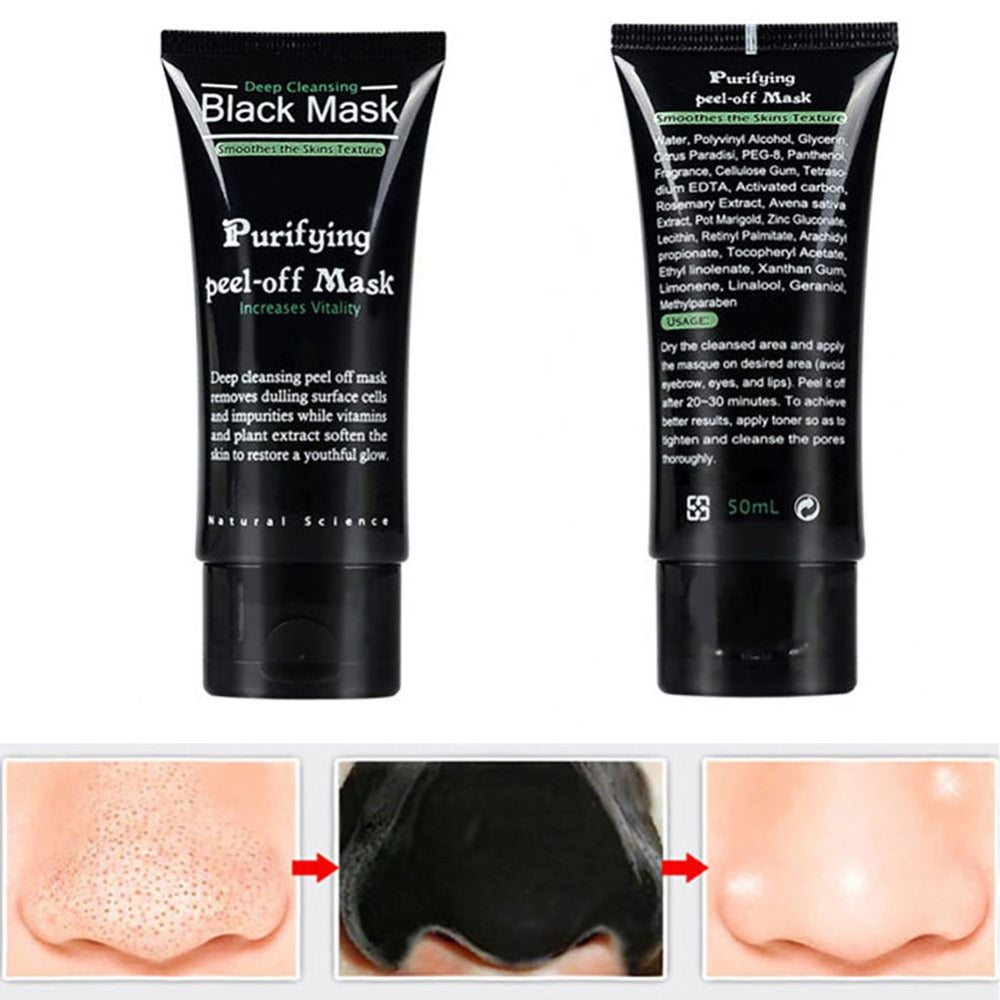 Activated Charcoal Blackhead Remover Mask