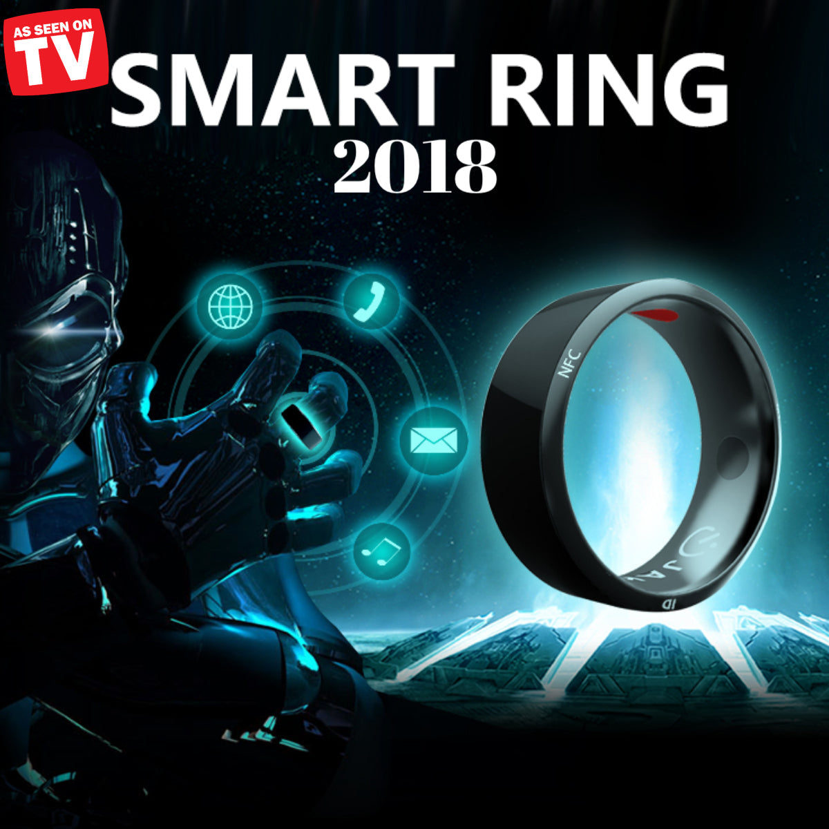 AS SEEN ON TV -SMART RING-